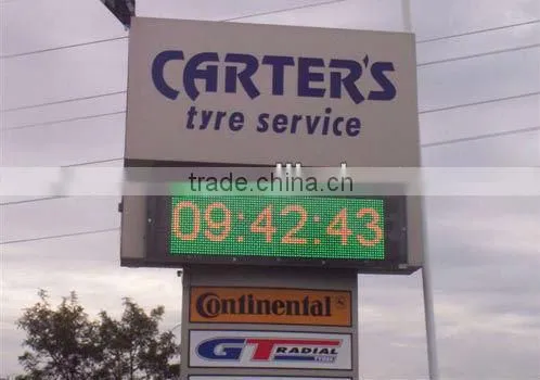 LED Time and Temperature Display sign for promotion price