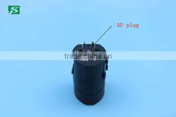 World plug power adapter input 100~240v ac 50/60hz