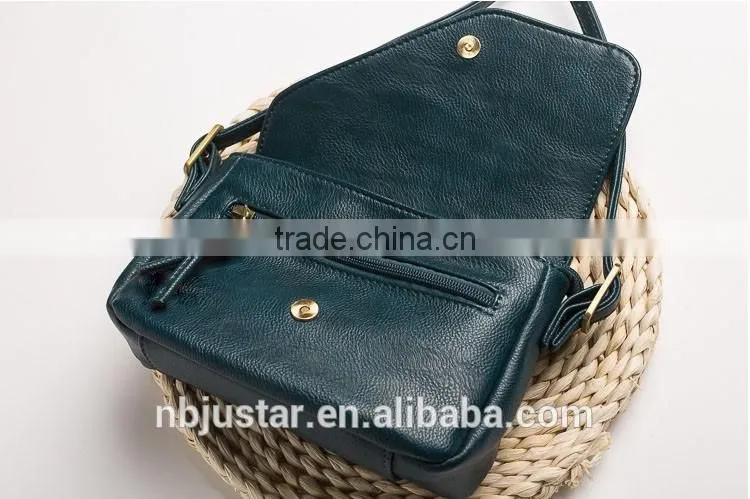 2016 JST New Arrival Casual Matching PU Material Lovely Lady Shoulder Bag