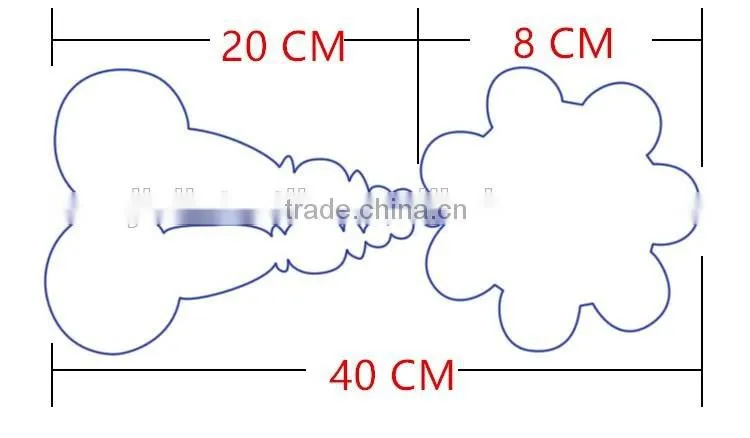 small flower bullion cotton tassel