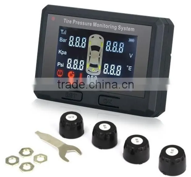 Wireless TPMS, External Sensor, Tire Pressure Monitor System,