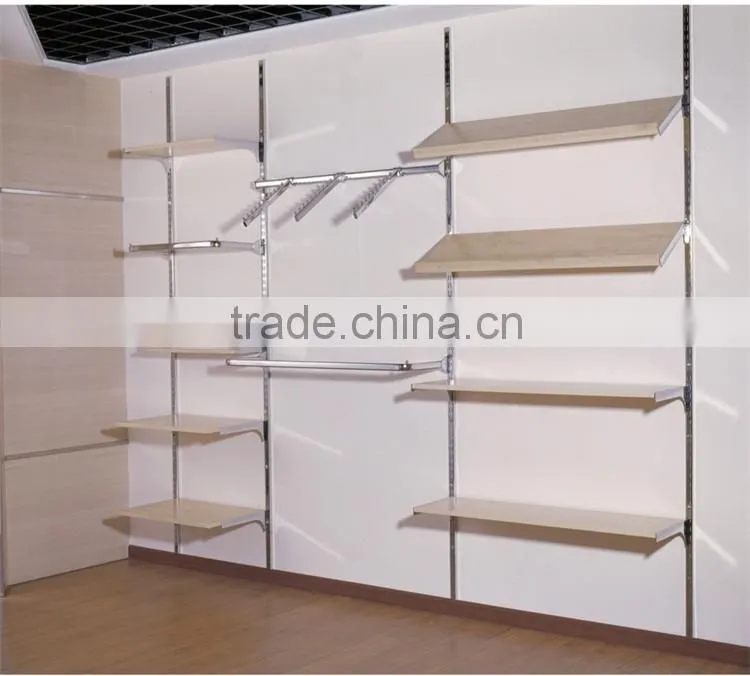 DIY Display Rack , Hanger + Brackets + Flat Shelf + Slotted Post