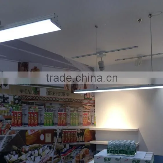 Simple 18w natural white linear led pendant light led suspended light
