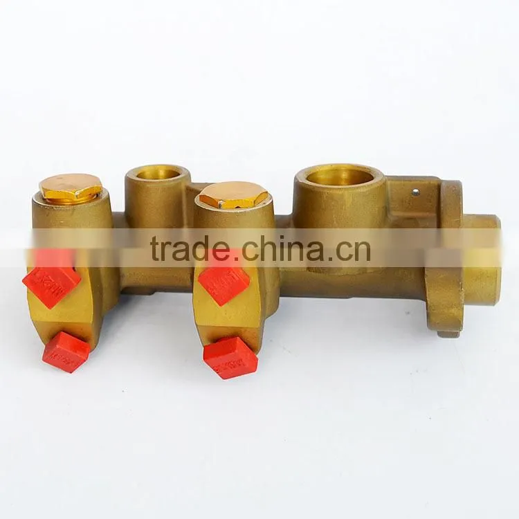auto brake systems 24 compensating hole / central valve / plunger types brake master cylinder