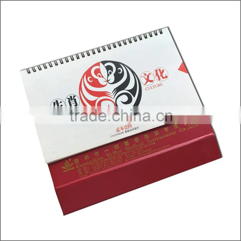 Guangzhou, China supplier calendar printing/wholesale calendar desk calendar