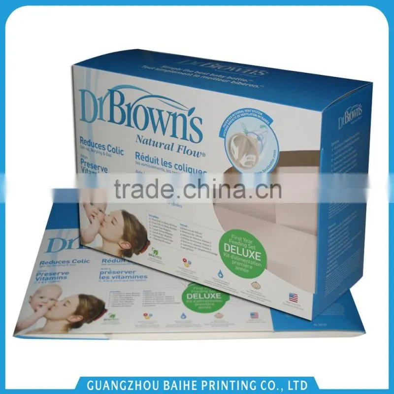China factory custom size printing box packaging printing color box