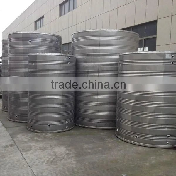 Horizontal Type Stainless Steel Solar Energy Water Tank for Solar Project