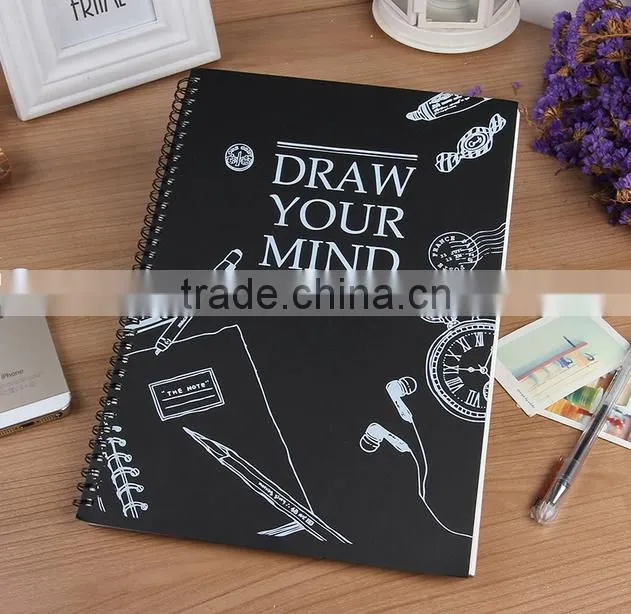 Cheap Custom Spiral Notebook Wholesale Notebook Spiral wire