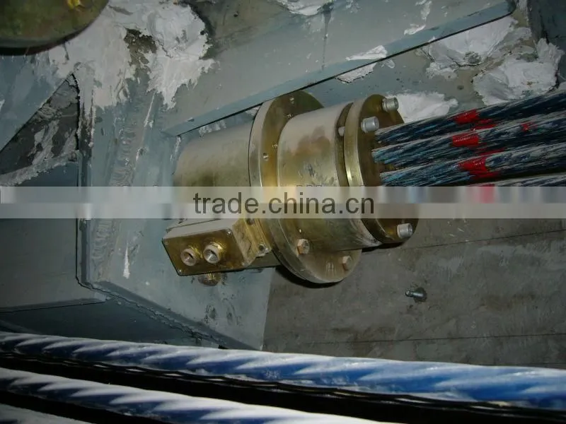 prestressed galvanized stay cable/suspension cable bridge/tie rod anchorage