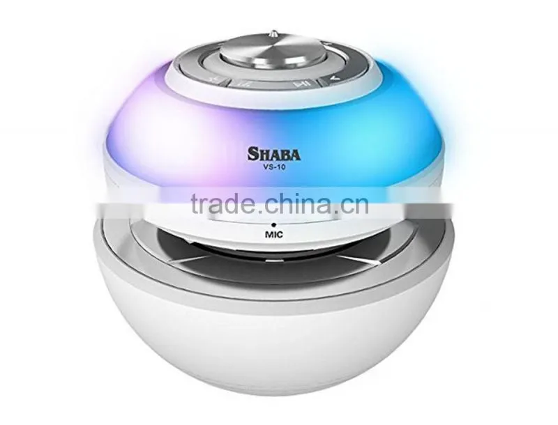 SHABA VS-10 Portable Bluetooth LED Light Speaker Handfree Phone Speaker