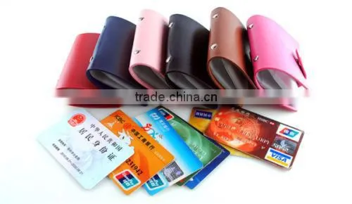 Women Men Fashion Business ID Credit Card Holder Pocket Handbag Purse Case