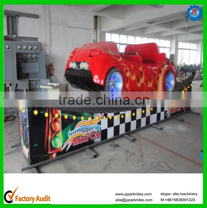 new popular park ride mini car rides running on the track for sale