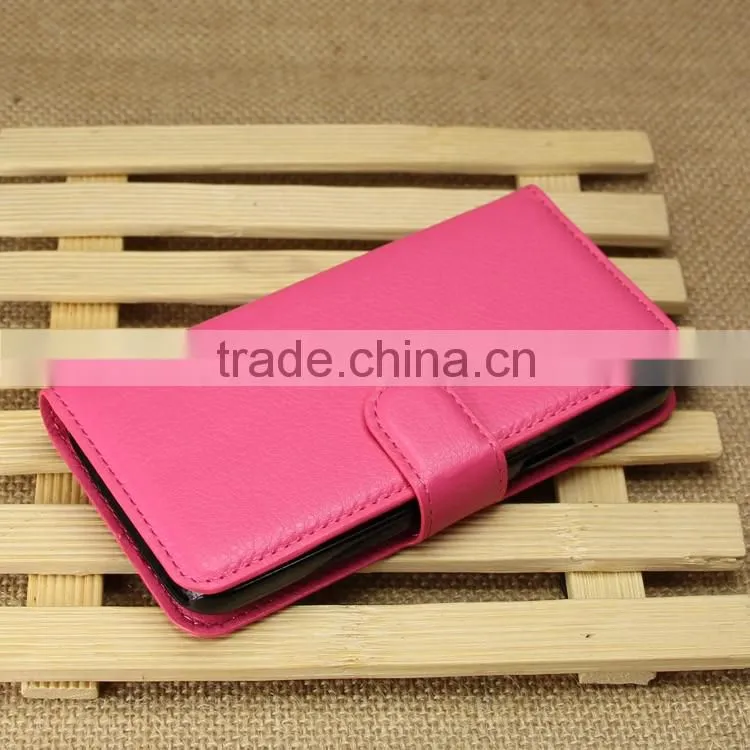 HOT SELLING Luxury Case for Samsung Galaxy S5 mini PU Leather Flip Cover with Wallet