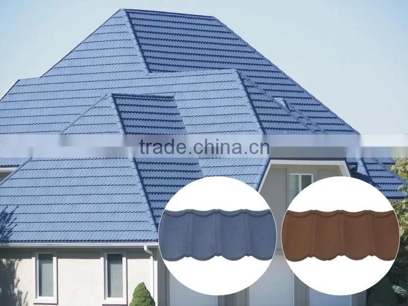stone coated roof tile