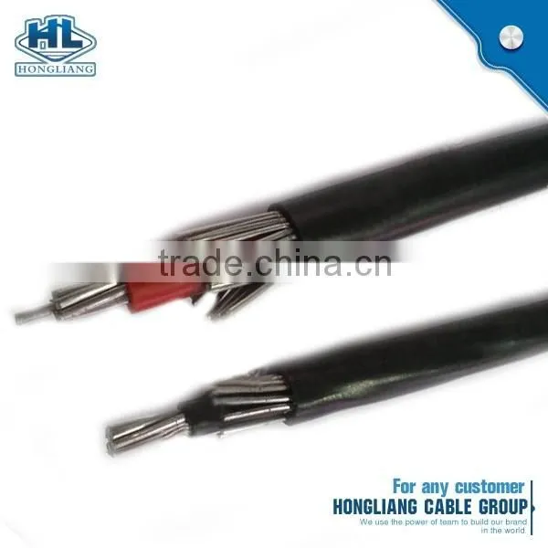 2x10mm2 8000 series aluminum Alloy concentric cable flat Concentric Cable