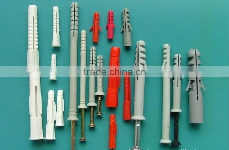 nylon frame fixing self-drilling anchor with nail screw