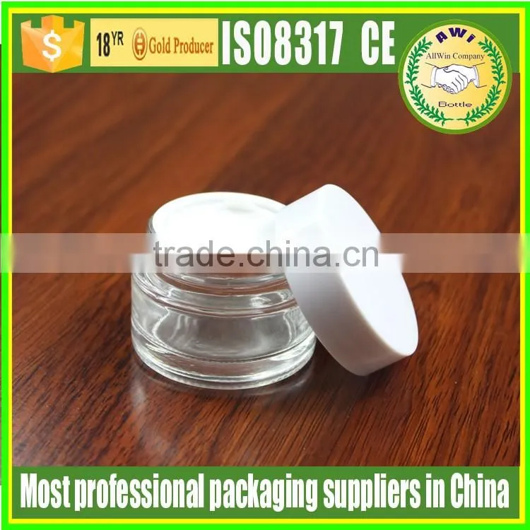 frosted 100ml glass empty cream jar frosetd matte cheap facial cream glass jars with aluminum cap