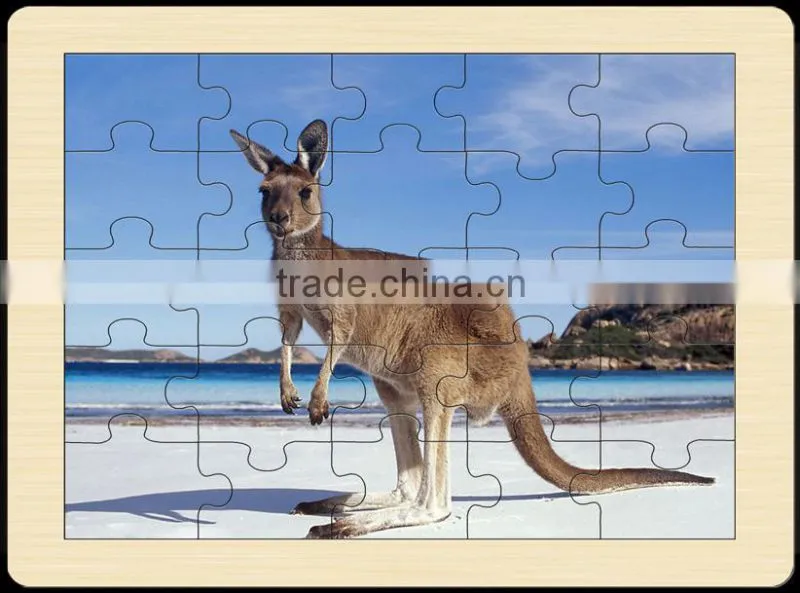 wooden puzzle with EN71