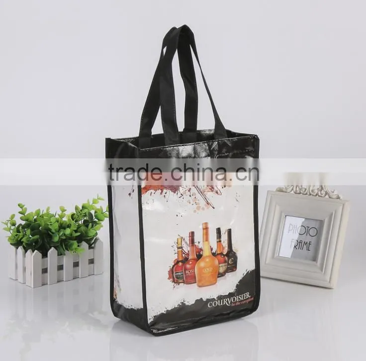 Promote Green Ideas Gift Bags For Wine Bottles 2 Bottle Wine Bag