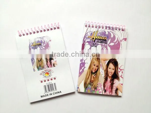 spiral note pad,block note pad