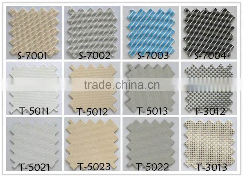 2015 new style pvc screen indoor roller blinds made in china pvc coated polyester fabric