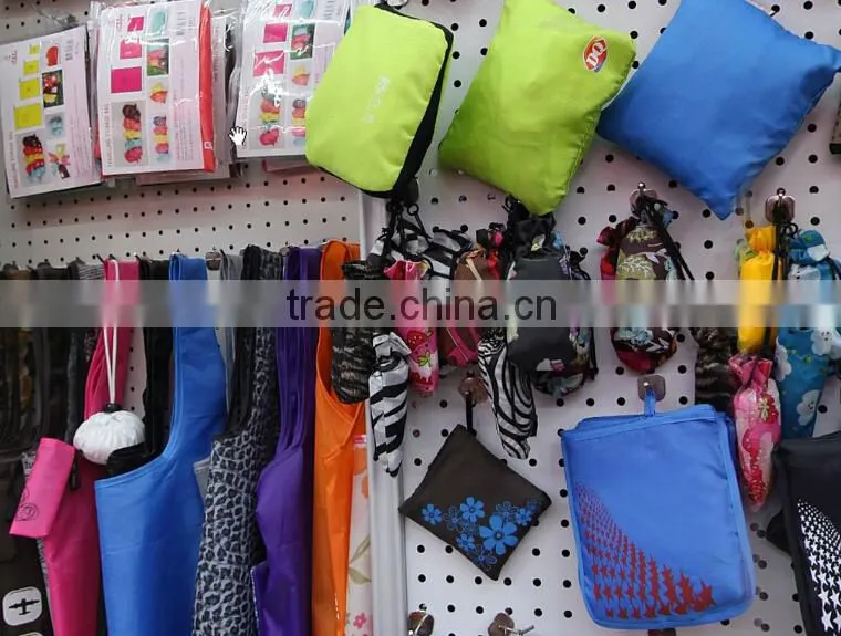eco-friendly recycled folding shopping grocery bag for supermarket
