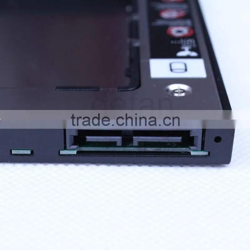 2nd SATA Caddy for Universal Laptops 9.5mm HDD SSD Hard Drive Bay