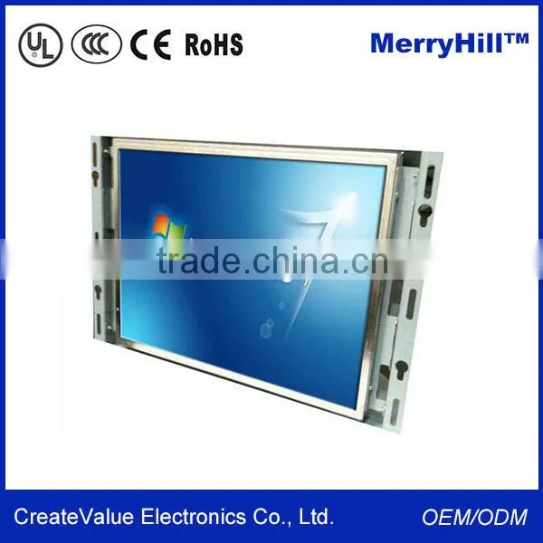 10 " 12 " 15 " 17 " 19 " 22 " Open Frame Vending Machine Digital LCD Advertising Screen for sale