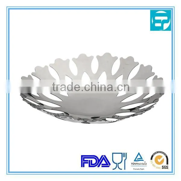 Round Creative Stainless Steel fruit colander
