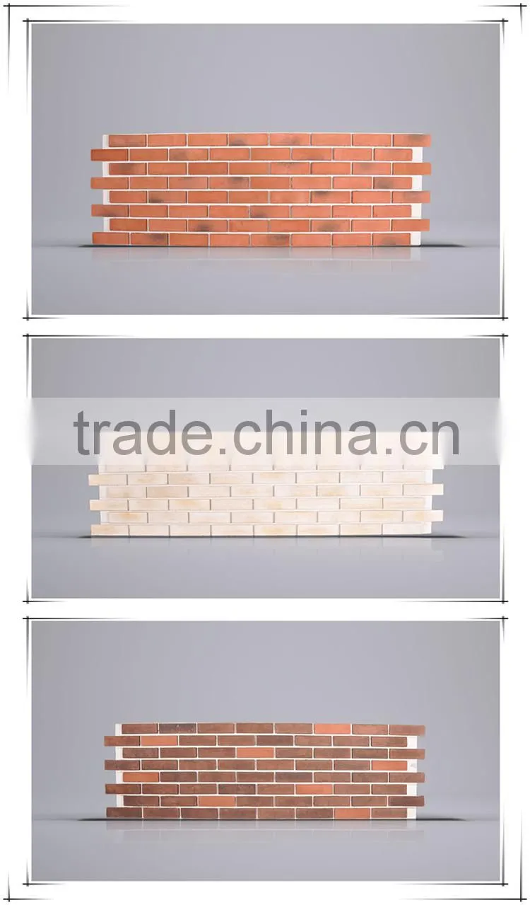 Popular wall face brick with xps inside