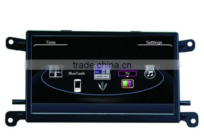 Original Menu Car DVD Navi GPS Player with BT Ipod for A4 A5 Q5