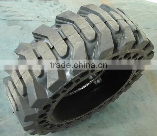 skid steer tires 12x16.5 solid skid steer loader tires 33*6*11