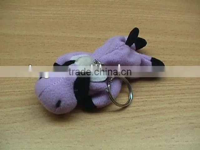 Lovely Plush Elephant Key Ring