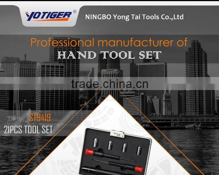 21Pcs New Design Plastic Tool Box, Promotion Tool Kit