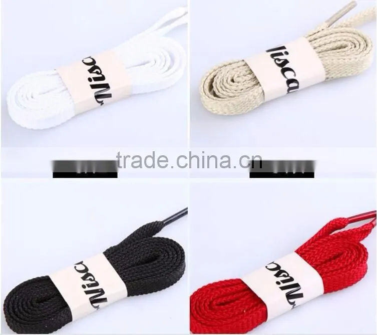 Classic Flat Double Layers Cotton Shoe Laces 120CM Long Rope Laces Sport Shoelaces 2 Pair Per Lot