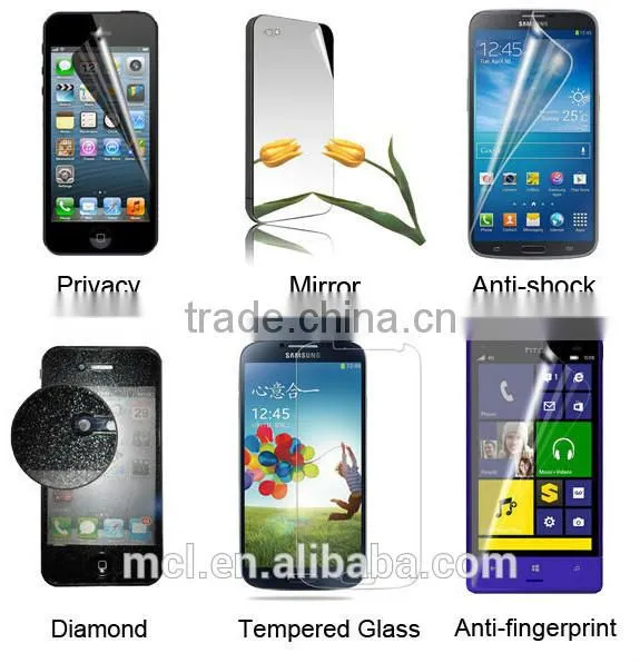 Factory supply clear screen guard glass screen protector mobile phone use Lcd protector form factory directly supply