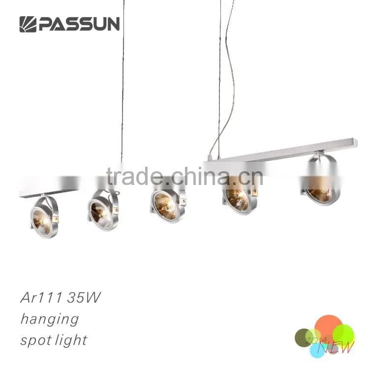 IP20 4*35w halogen hanging pendant light 120x950x1000mm halogen pendant light