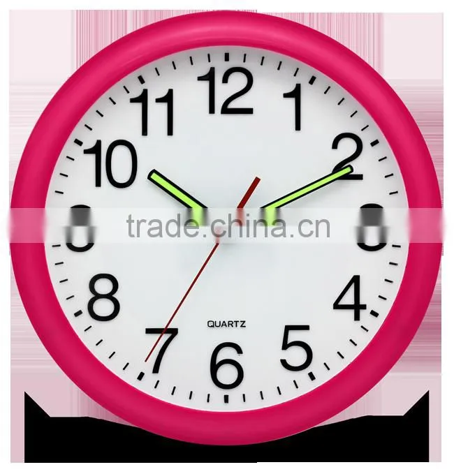 WC25001 pretty wall clock / selling well all over the world of high quality clock