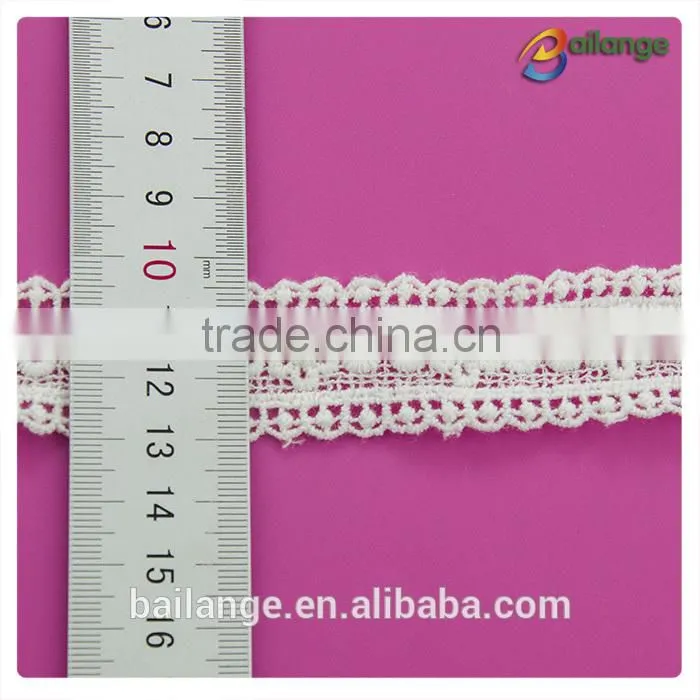 2016 narrow austrian guipure lace trim for baby accessories