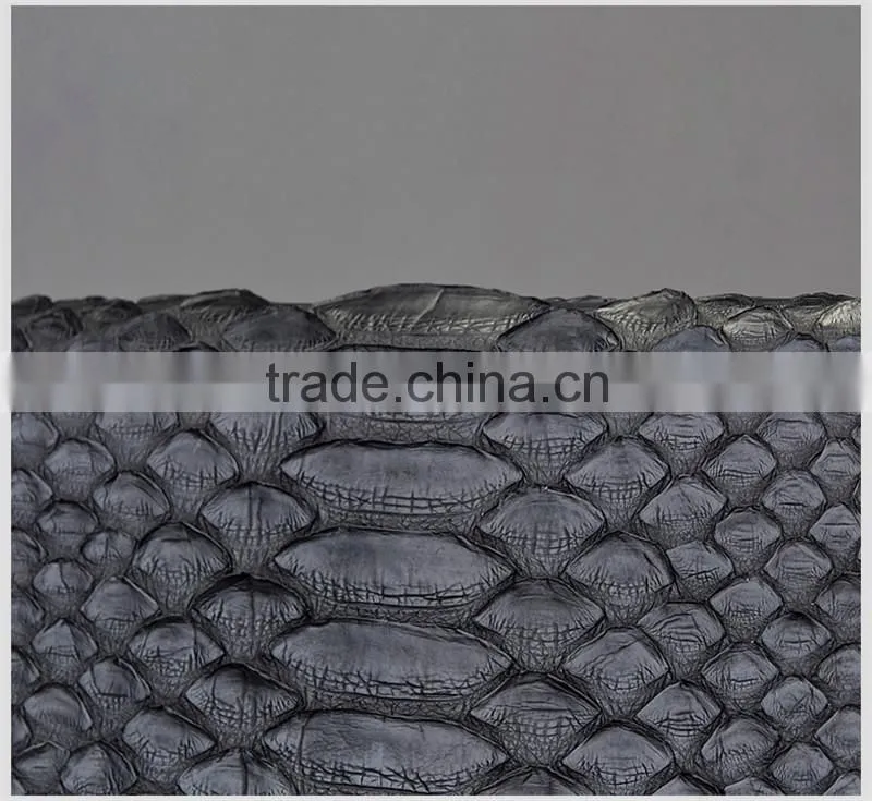 Customize Handmade Real Python Snakeskin Business Credit Card Wallet