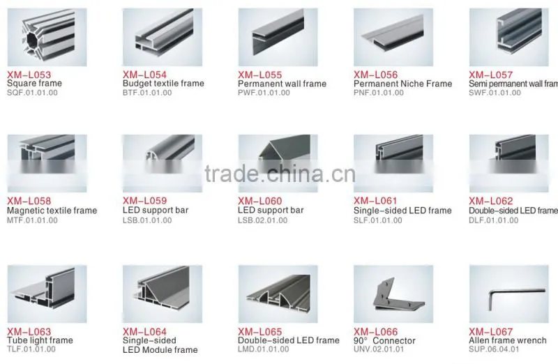 ON SALE Exhibition Use Aluminum Fabric Frame