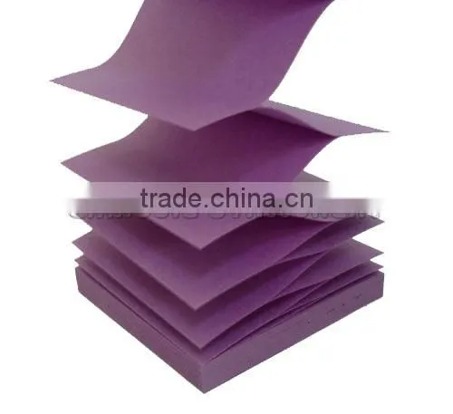 Sticky notepad custom logo pop up sticky pad