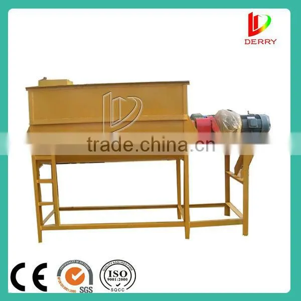 Horizontal dry mortar mixer for Mixing sand/cement/paint