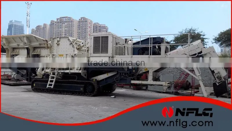 made in 2011 low price used mobile impact crusher