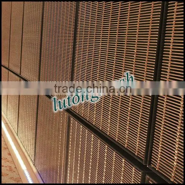 Anping Lutong mesh shading screen for architectural facade cladding