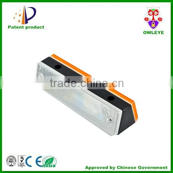 hi vis rectangle guardrail and delineator post reflectors