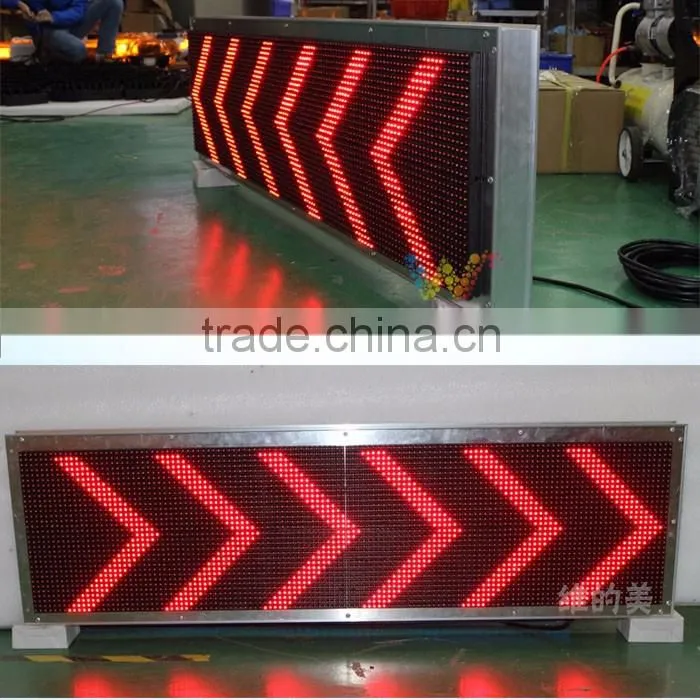 Shenzhen Factory IP65 road led sign outdoor traffic led screen display