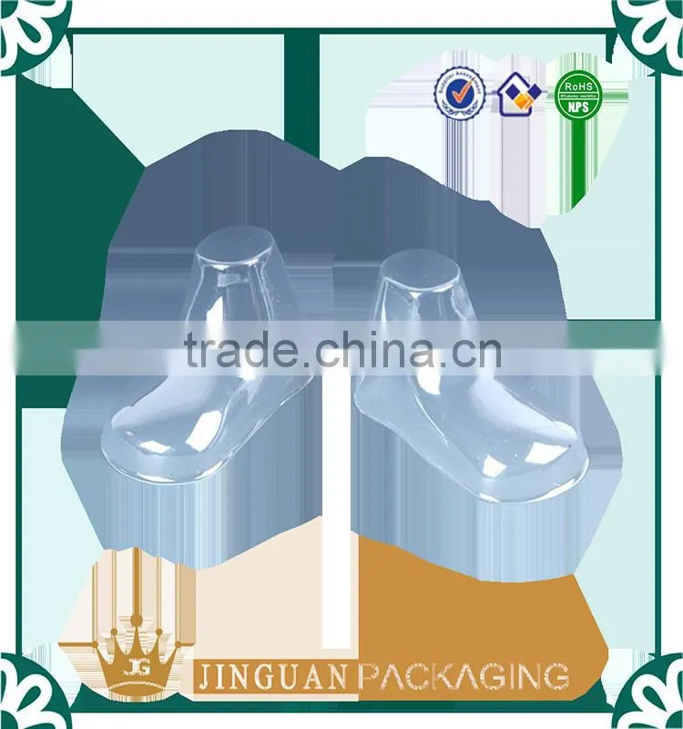 High quality custom vaccum formed plastic blister shoes tray