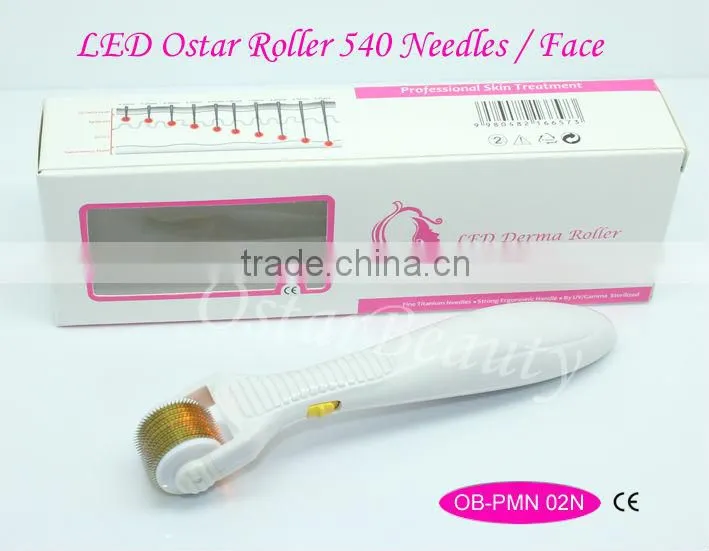 (OEM Service) 2013 Face Roller Red Light Therapy Micro Needle System OB-PMN 02