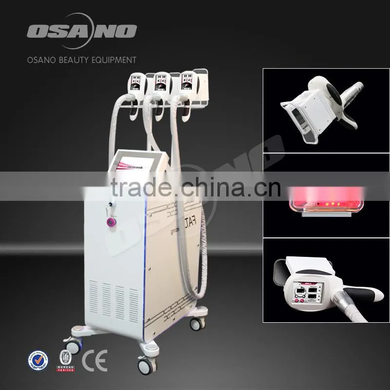 3 Handpiece Vacuum Fat Freeze Slimming Machine